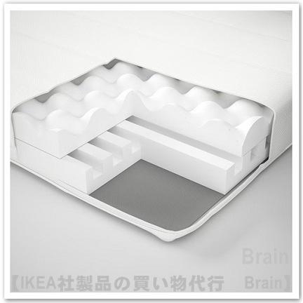 イケア（IKEA） AFJALL/オーフィエル フォームマットレス・やわらかめ