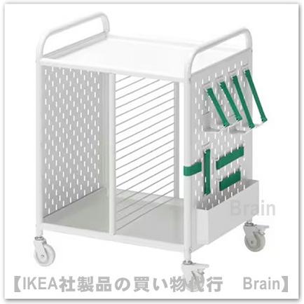 IKEA BRÄNNBOLL ブレンボール（シェルフユニット） イケア（IKEA） BRANNBOLL/ブレンボール シェルフユニット キャスター