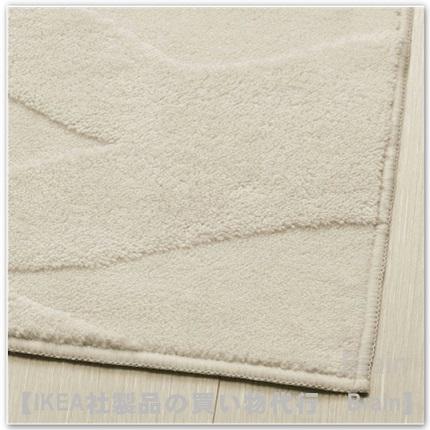 イケア（IKEA） VAXELFEL/ヴェクセルフェル ラグ パイル短133x195 cm