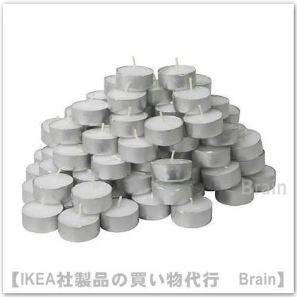 イケア（IKEA） GLIMMA 香りなしティーライト38 mm/100個セット