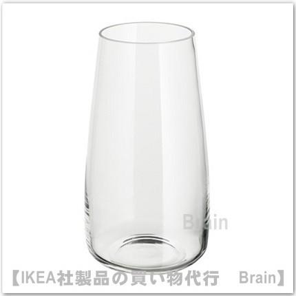 イケア（IKEA） BERAKNA 花瓶30 cm クリアガラス（004.062.98/00406298