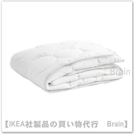 ＩＫＥＡ/イケア　LENAST　掛け布団 ベビーベッド用110x125 cm　ホワイト/グレー（503.730.59/50373059）｜shop-brain