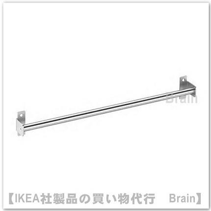 ＩＫＥＡ/イケア　KUNGSFORS　レール40 cm　ステンレススチール（504.425.00）｜shop-brain