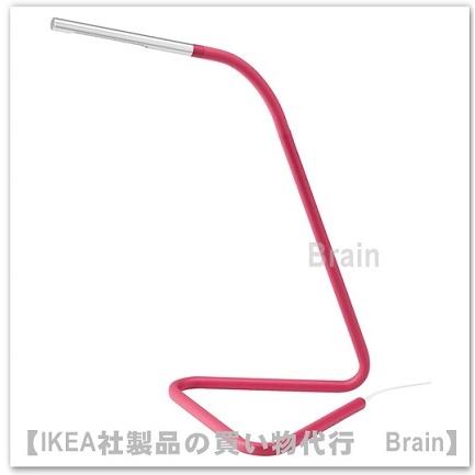 ＩＫＥＡ/イケア　HARTE/ホールテ　LEDワークランプ　ブライトピンク/シルバーカラー(505.075.96)｜shop-brain