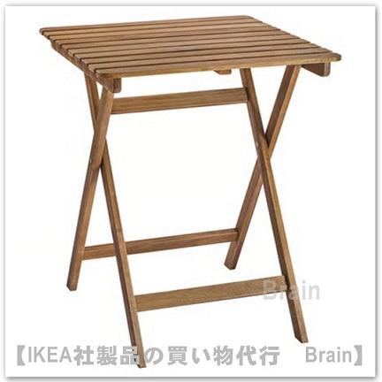 イケア（IKEA） ASKHOLMEN/アスクホルメン 折りたたみ式 テーブル60x62