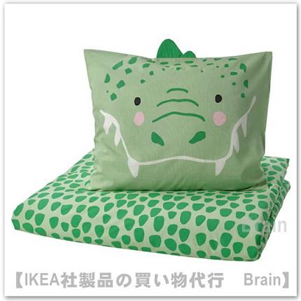 イケア（IKEA） NATTHAGER/ナットヘーゲル 掛け布団カバー＆枕カバー