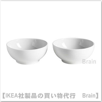イケア（IKEA） IKEA 365+ ボウル9 cm 2個セット ホワイト（602.829.97