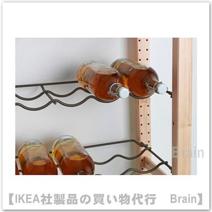 ＩＫＥＡ/イケア　IVAR　ボトルラック83×30ｃｍ　グレー（603.102.12）｜shop-brain｜02