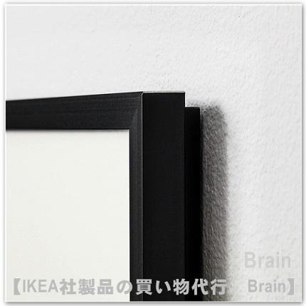 廃盤　人気商品IKEAのフレーム大 イケア（IKEA） LOMVIKEN/ロムヴィーケン フレーム/32×32cm ブラック
