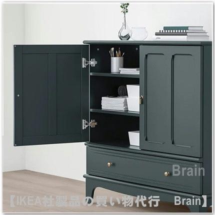 ＩＫＥＡ/イケア　LOMMARP/ロマルプ　キャビネット102x101 cm　ダークブルーグリーン（604.154.69）｜shop-brain｜02