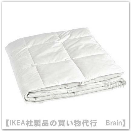 イケア（IKEA） FJALLARNIKA 掛けふとん/薄手200×200cm ダウン