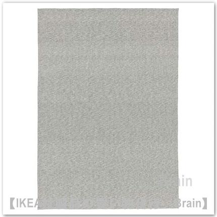 イケア（IKEA） TIPHEDE/ティプヘデ ラグ 平織り155x220 cm ブラック