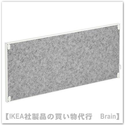イケア（IKEA） TROTTEN/トロッテン 掲示板76x33 cm ホワイト(604.747