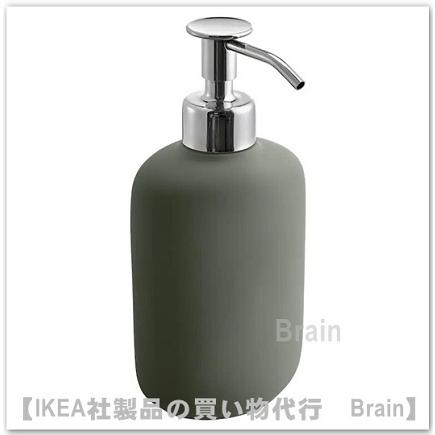 ｉｋｅａ イケア Ekoln エーコルン ソープディスペンサー グレーグリーン Selectshop Brain 通販 Yahoo ショッピング