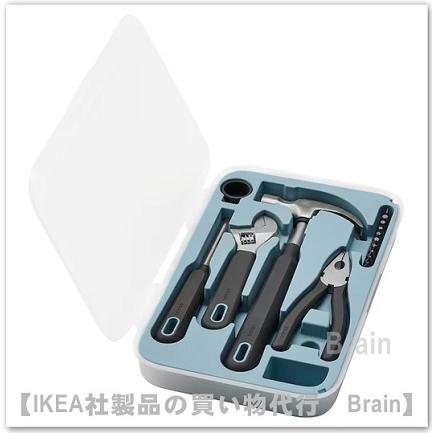 イケア（IKEA） TRIXIG/トリクシグ ツール15点セット(605.566.90