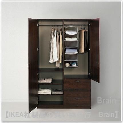 イケア IKEA/イケア MUSKEN/ムスケン ワードローブ 扉2枚+ イケア IKEA/イケア MUSKEN/ムスケン ワードローブ 扉2枚+