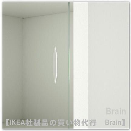 ＩＫＥＡ/イケア　KALKNAS/カルクネス　キャビネット 引き戸付121x43x98 cm　ホワイト（704.962.62）｜shop-brain｜03