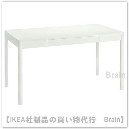 イケア（IKEA） TONSTAD/トンスタード デスク 140x75 cm オフホワイト 