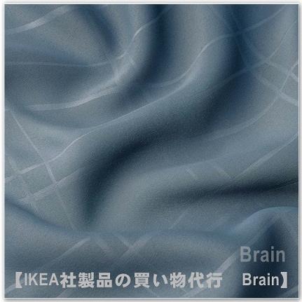 ＩＫＥＡ/イケア　PRAKTTIDLOSA/プラクティドローサ　遮光カーテン（わずかに透光)1組145x250 cm　ライトブルー（705.514.37/70551437）｜shop-brain｜02