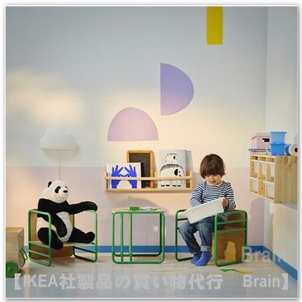 イケア（IKEA） SMASKRAKE/スモースクラケ テーブルにもなる子ども用 