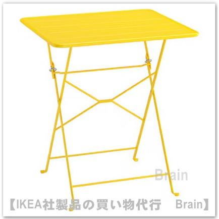 イケア（IKEA） SUNDSO/スンドソー 折りたたみ式テーブル 屋外用65x65