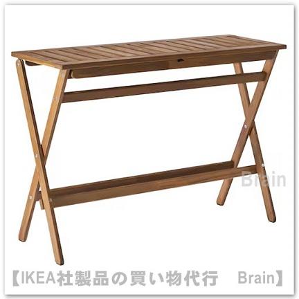 イケア（IKEA） NAMMARO/ネッマロー 折りたたみ式テーブル 108x37 cm