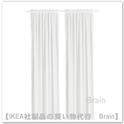 イケア（IKEA） MASTERROT/メステロート カーテン1組145x250 cm