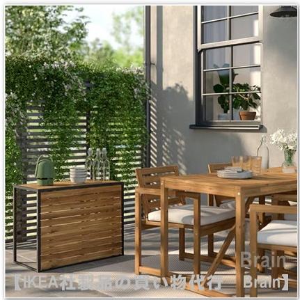 イケア（IKEA） HAKANSKAR/ホーカンシェール コーヒーテーブル 屋外用