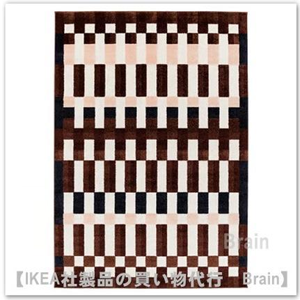 IKEAラグ 160x240 cm イケア（IKEA） MARKBLAMME/マルクブロメ ラグ パイル短160x230 cm