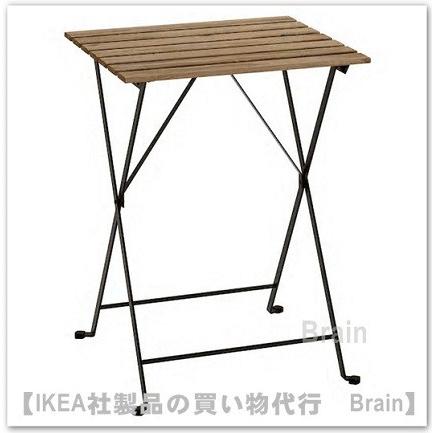 ｉｋｅａ イケア Tarno 折りたたみテーブル屋外用 アカシア材 ブラック Selectshop Brain 通販 Yahoo ショッピング