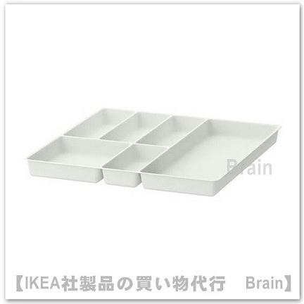 ｉｋｅａ イケア Stodja カトラリートレイ51x50 Cm ホワイト Selectshop Brain 通販 Yahoo ショッピング