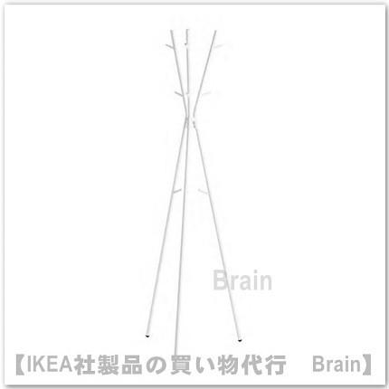 イケア（IKEA） EKRAR/エクラール ポールハンガー ホワイト(804.155.95
