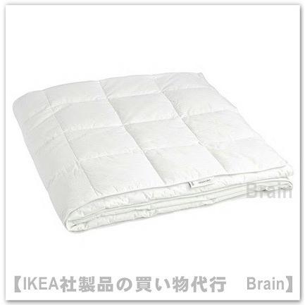 イケア（IKEA） FJALLHAVRE 掛けふとん/薄手200×200cm ダウン