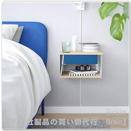 イケア（IKEA） STOMSO/ストムソー 壁取り付け式サイドテーブル