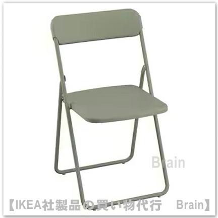 イケア（IKEA） VIHALS/ヴィーハルス 折りたたみチェア グリーン