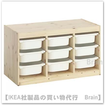 イケア（IKEA） TROFAST/トロファスト 収納コンビネーション93x44x53