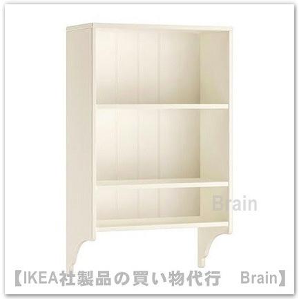 イケア - ＩＫＥＡ/TORNVIKEN ウォールシェルフ60x100 珊 象牙色（904.022.67） 家具、インテリア-ウォールシェルフ