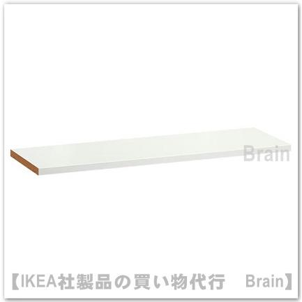 イケア（IKEA） BILLY/ビリー 棚板 76x26 cm ホワイト（905.252.73
