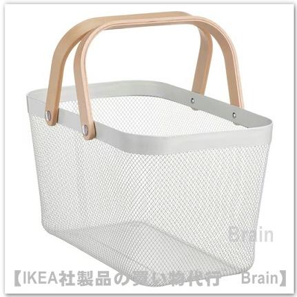 IKEA RANARP＆KRUSNATE +α イケア（IKEA） RISATORP/リーサトルプ バスケット27x42x23 cm
