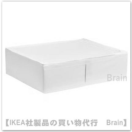 イケア（IKEA） SKUBB/スクッブ 収納ケース65x53x19 cm ホワイト