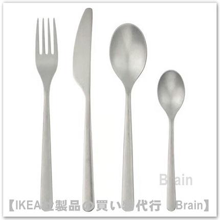 イケア（IKEA） PRAKTBOTIA/プラクトボティア カトラリー16点セット
