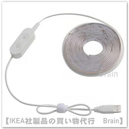【廃盤✨新品2セット】LEDテープライト 2m おまけ有 IKEA イケア イケア（IKEA） KABBLEKA/カブレッカ LEDテープライト USB付き・調光