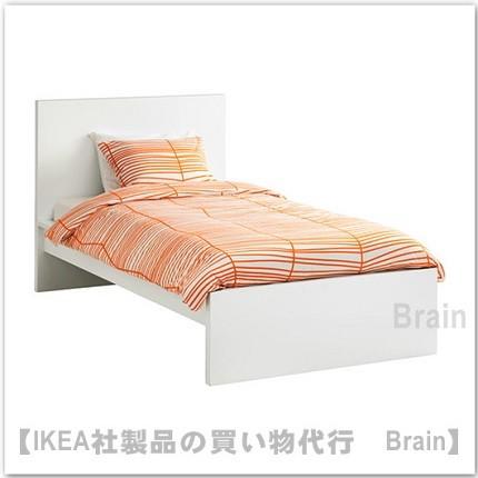 はじめましてさん専用です。イケヤのベッド。 イケア（IKEA） MALM/LUROY ベッドフレームすのこ付き90×200cm