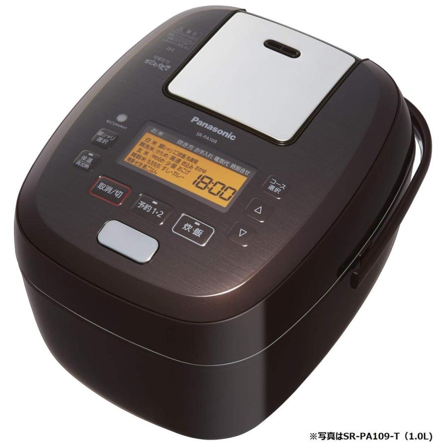 代引可 パナソニック 1升 炊飯器 圧力ih式 おどり炊き ブラウン Sr Pa1 T 送料無料 即発 Instrutecnica Com Br