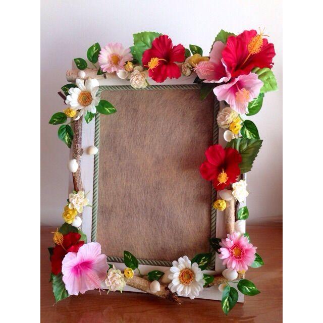 ハイビスカスと貝殻のウエルカムボード : 花れん - 通販 - Yahoo