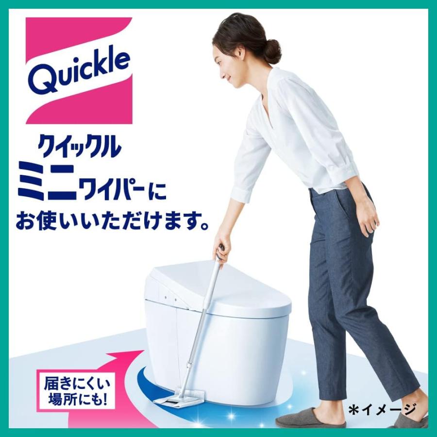 １２個セット　クイックル 【ケース販売】トイレ トイレ用洗剤 詰替用 20枚入り | トイレクイックル | 07