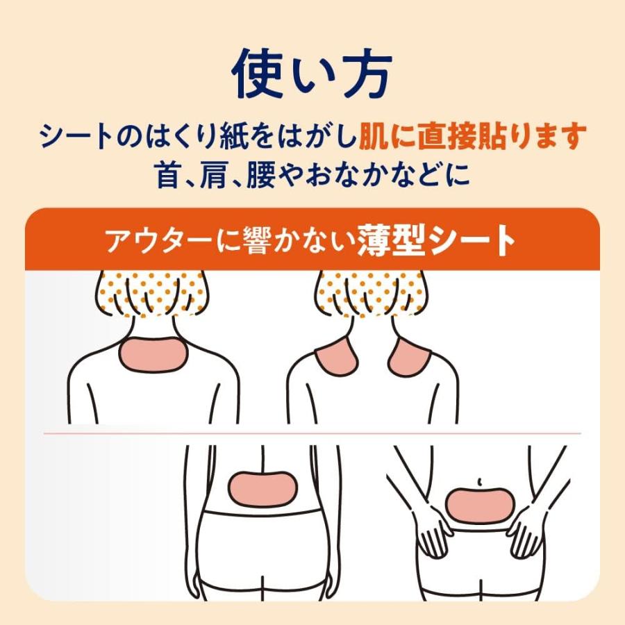 2個セット　めぐりズム 蒸気の温熱シート 16枚入 | めぐりズム | 05