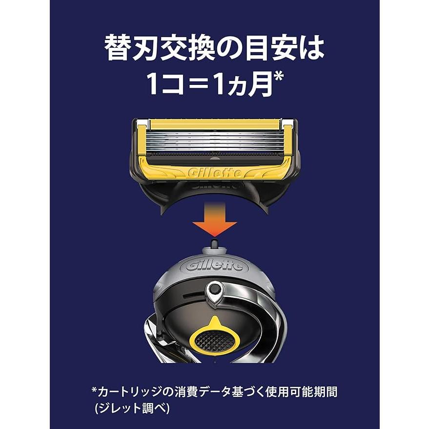 Gillette ジレット プロシールド マニュアル カミソリ 替刃10個入