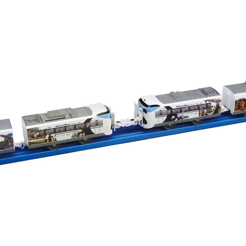 出荷 タカラトミー 『 プラレール S-24 パンダくろしお 』 おもちゃ 「Smileアドベンチャートレイン」 列車 (専用連結仕様) 電車  鉄道模型