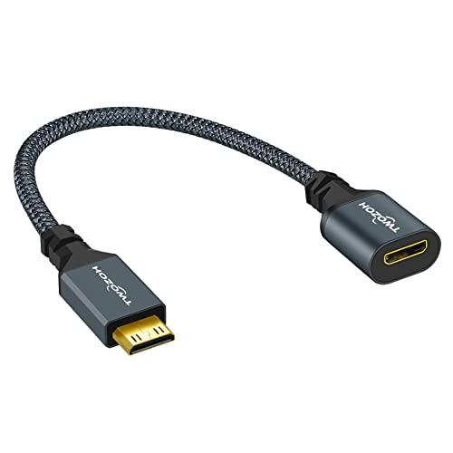 Twozoh Mini HDMI to Mini HDMI変換アダプタ Mini HDMI(オス)- Mini HDMI(メス) ケーブルMini HDMI ケーブル タイプc (HDMIミニ) 4K 60Hz 適格請求書｜shop-chocolat｜02